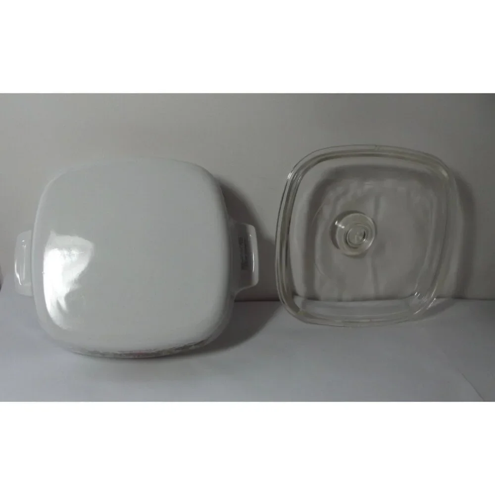 Corning Ware 1 Quart Spice Of Life L’Echalote A-1-B Casserole Dish Pyrex Lid A7C